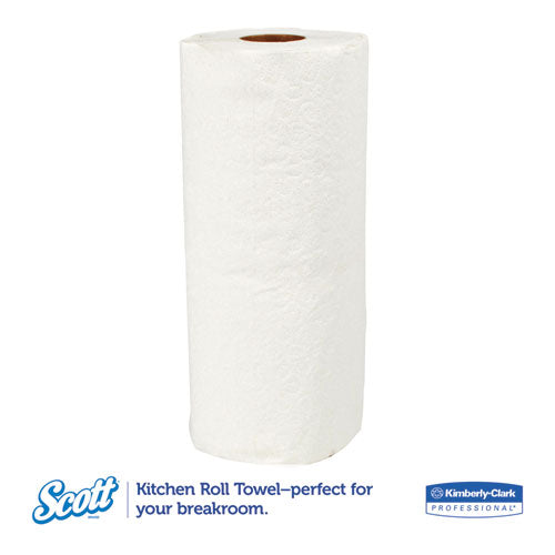 Kitchen Roll Towels, 11 X 8.75, White, 128/roll, 20 Rolls/carton