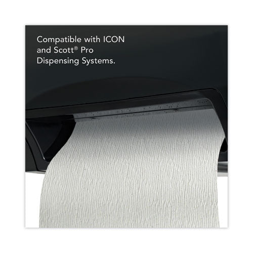 Pro Hard Roll Paper Towels With Absorbency Pockets, For Scott Pro Dispenser, Blue Core Only, 7.5" X 900 Ft, 6 Rolls/carton