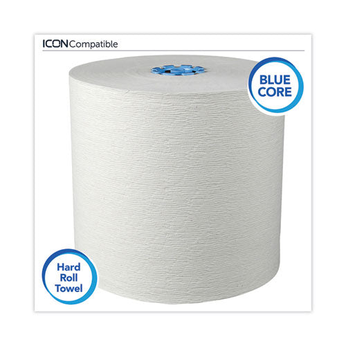 Pro Hard Roll Paper Towels With Absorbency Pockets, For Scott Pro Dispenser, Blue Core Only, 7.5" X 900 Ft, 6 Rolls/carton