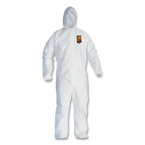 A40 Elastic-cuff And Ankles Coveralls, White, Large, 25/carton