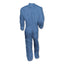A60 Elastic-cuff, Ankle And Back Coveralls, Large, Blue, 24/carton