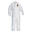 A30 Elastic-back And Cuff Coveralls, Large, White, 25/carton