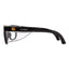 Maverick Safety Glasses, Black, Polycarbonate Frame, Smoke Lens, 12/box
