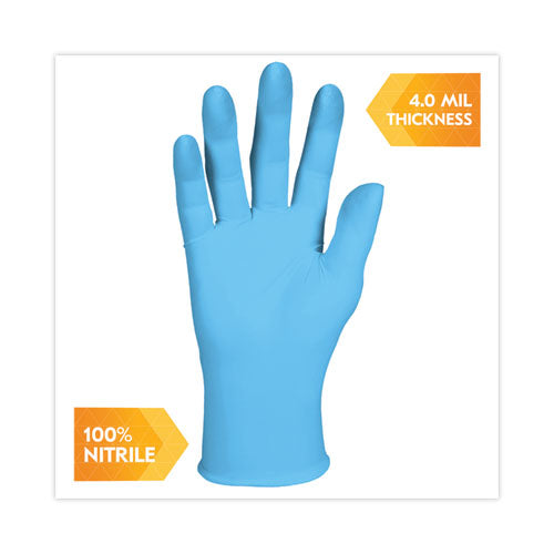 G10 Comfort Plus Blue Nitrile Gloves, Light Blue, Small, 1,000/carton