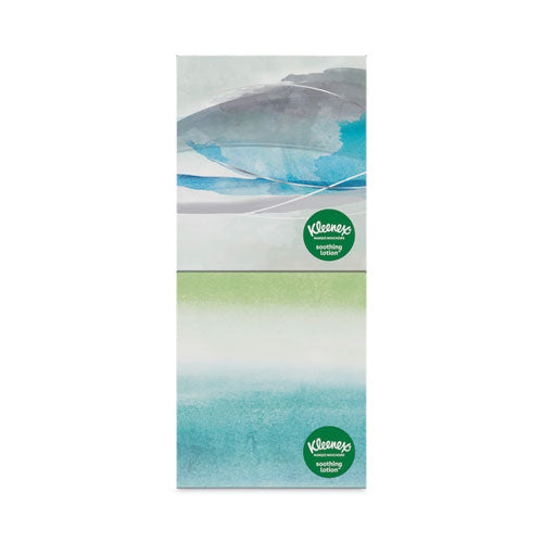 Lotion Facial Tissue, 3-ply, White, 60 Sheets/box, 4 Boxes/pack, 8 Packs/carton