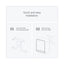 Icon Automatic Roll Towel Dispenser, 20.12 X 16.37 X 13.5, White Mosaic