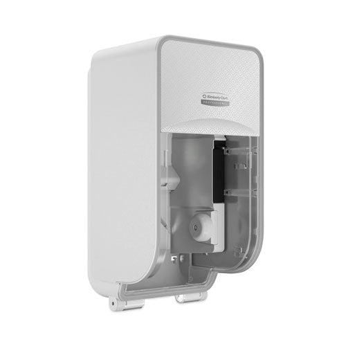 Icon Coreless Standard Roll Toilet Paper Dispenser, 7.18 X 13.37 X 7.06, White Mosaic