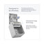 Icon Automatic Roll Towel Dispenser, 20.12 X 16.37 X 13.5, Black Mosaic
