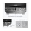 Icon Coreless Standard Roll Toilet Paper Dispenser, 8.43 X 13 X 7.25, Black Mosaic