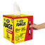 Rags In A Box, Pop-up Box, 12 X 9, White, 200/box, 8 Boxes/carton