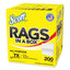 Rags In A Box, Pop-up Box, 12 X 9, White, 200/box, 8 Boxes/carton