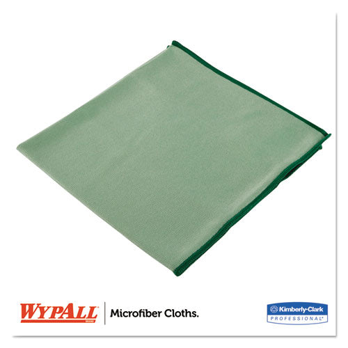 Microfiber Cloths, Reusable, 15.75 X 15.75, Green, 24/carton