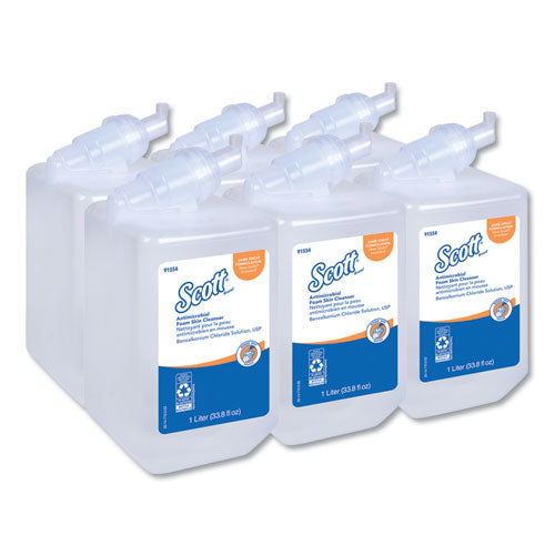 Control Antimicrobial Foam Skin Cleanser, Fresh Scent, 1,000 Ml Bottle