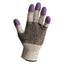 G60 Purple Nitrile Gloves, 240mm Length, Large/size 9, Black/white, 12 Pairs/carton