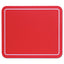 Optical Mouse Pad, 9 X 7.75, Red