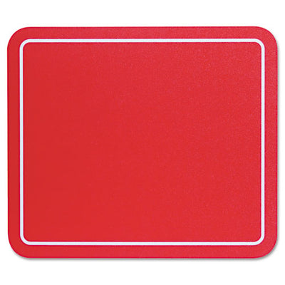 Optical Mouse Pad, 9 X 7.75, Red