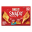 Snap'd Crackers Variety Pack, Cheddar Sour Cream And Onion; Double Cheese, 0.75 Oz Bag, 42/carton