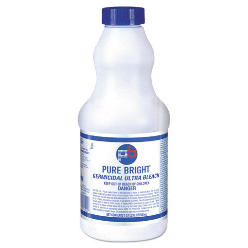 Liquid Bleach, 1 Gal Bottle, 6/carton