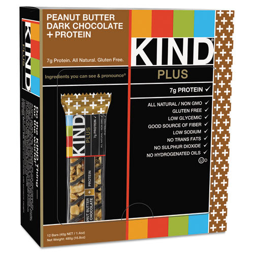 Plus Nutrition Boost Bar, Dk Chocolatecherrycashew/antioxidants, 1.4 Oz, 12/box
