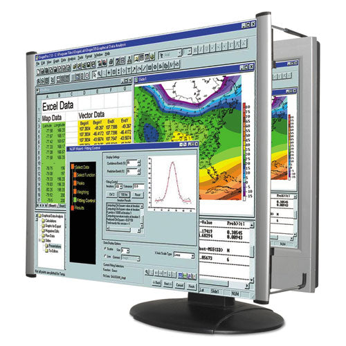 Lcd Monitor Magnifier Filter For 24" Widescreen Flat Panel Monitor, 16:9/16:10 Aspect Ratio