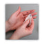 Clean-ups Hand Cleaning Pads, Cloth, 3" Dia, Mild Floral Scent, 60/tub