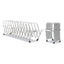 Flexifile Expandable Collator To Organizer, 24 Sections, Letter To Legal Size Files, 6.5" X 10.25" X 10.5", Silver