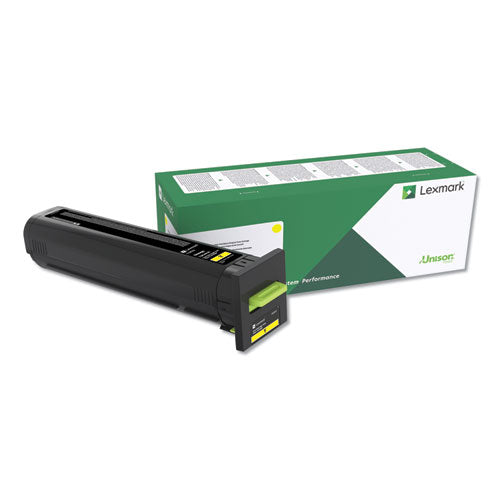 72k1xy0 Return Program Unison Extra High-yield Toner, 22,000 Page-yield, Yellow