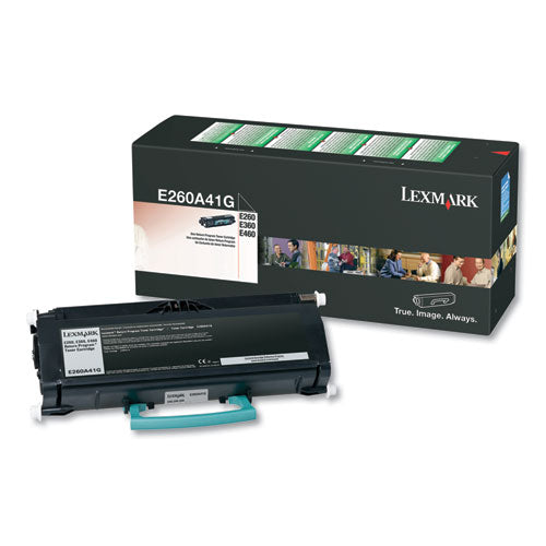 E260a41g Return Program Toner, 3,500 Page-yield, Black