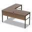 Urban Series Desk Workstation, 59" X 23.75" X 29.5", Ash
