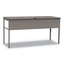 Urban Series Desk Workstation, 59" X 23.75" X 29.5", Ash