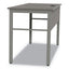 Urban Series Desk Workstation, 59" X 23.75" X 29.5", Ash