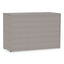 Urban 36" Credenza, Bottom Pedestal, 35.25w X 15.25d X 23.75h, Ash