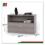 Urban 36" Credenza, Bottom Pedestal, 35.25w X 15.25d X 23.75h, Ash