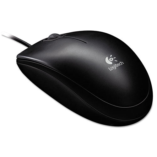 B100 Optical Usb Mouse, Usb 2.0, Left/right Hand Use, Black