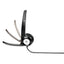 H390 Binaural Over The Head Usb Headset With Noise-canceling Microphone, Black