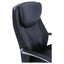 Commercial 2000 Big/tall Executive Chair, Lumbar, Supports 400 Lb, 20.25" To 23.25" Seat Height, Black Seat/back, Silver Base
