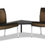 Gratzi Reception Series Ganging Table, Rectangular, 23w X 16.5d X 16.5h, Black