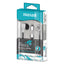 B-13 Bass Earbuds With Microphone, 52" Cord, Black