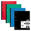 Wireless Neatbook Notebook, 1 Subject, Wide/legal Rule, Randomly Assorted Covers, 10.5 X 8, 80 Sheets