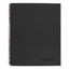 Wirebound Guided Quicknotes Notebook, 1 Subject, List-management Format, Dark Gray Cover, 8 X 5, 80 Sheets