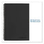 Wirebound Guided Quicknotes Notebook, 1 Subject, List-management Format, Dark Gray Cover, 8 X 5, 80 Sheets