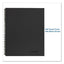 Wirebound Guided Meeting Notes Notebook, 1 Subject, Meeting-minutes/notes Format, Dark Gray Cover, 11 X 8.25, 80 Sheets