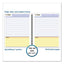 Wirebound Guided Meeting Notes Notebook, 1 Subject, Meeting-minutes/notes Format, Dark Gray Cover, 11 X 8.25, 80 Sheets