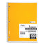 Spiral Notebook, 3-hole Punched, 1 Subject, Medium/college Rule, Randomly Assorted Covers, 11 X 8, 100 Sheets