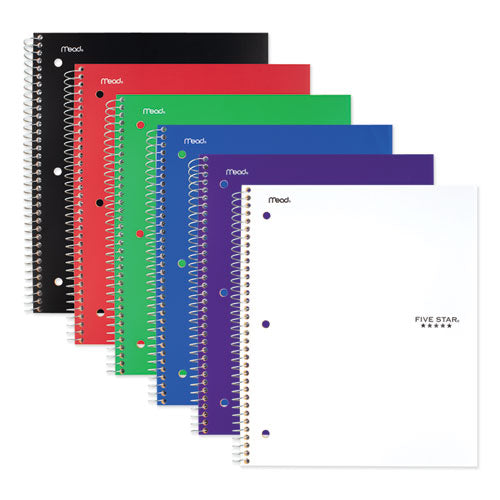Wirebound Notebook, 1 Subject, Medium/college Rule, Green Cover, 11 X 8.5, 100 Sheets