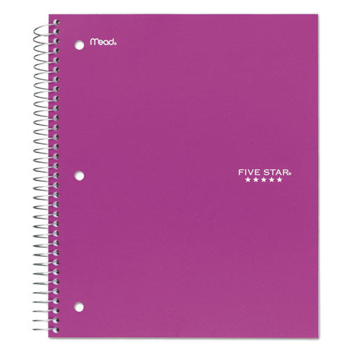 Wirebound Notebook, 1 Subject, Medium/college Rule, Green Cover, 11 X 8.5, 100 Sheets