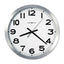 Spokane Wall Clock, 15.75" Overall Diameter, Silver Case, 1 Aa (sold Separately)