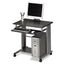 Empire Mobile Pc Cart, 29.75" X 23.5" X 29.75", Medium Cherry/silver