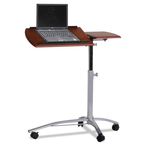 Laptop Computer Caddy, 29.5" X 20" X 27" To 38", Anthracite