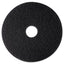 Low-speed High Productivity Floor Pads 7300, 19" Diameter, Black, 5/carton